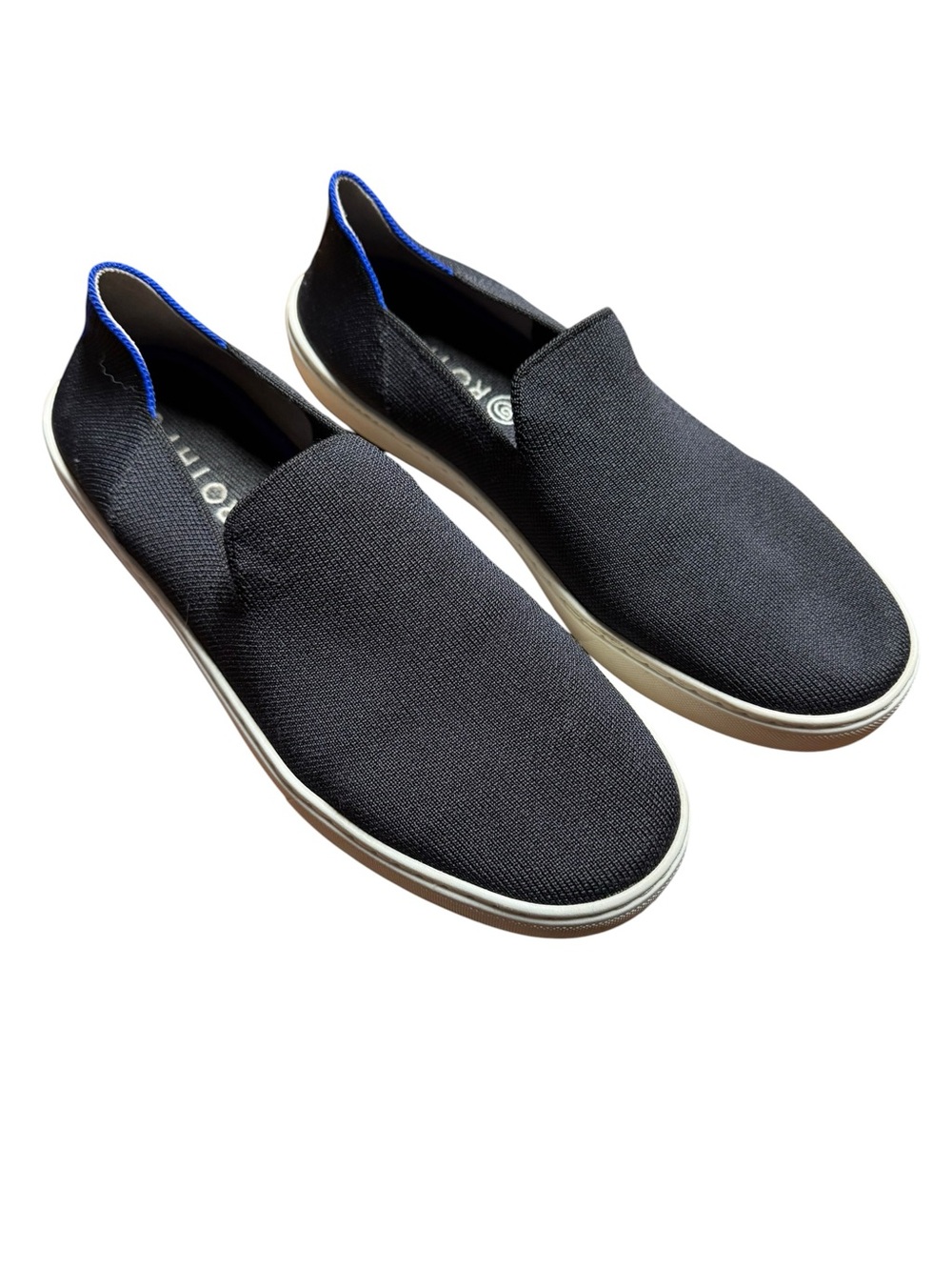 Rothys The Original Slip On Sneaker Womens 10 Black Comfort Washable Shoes